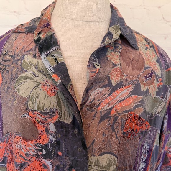 80's Abstract Shirt - Brand Ignite - Unisex - SIze Med/Large - Picture 2 of 10